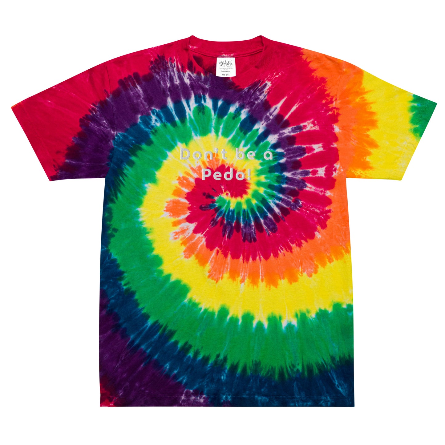 Oversized tie-dye t-shirt