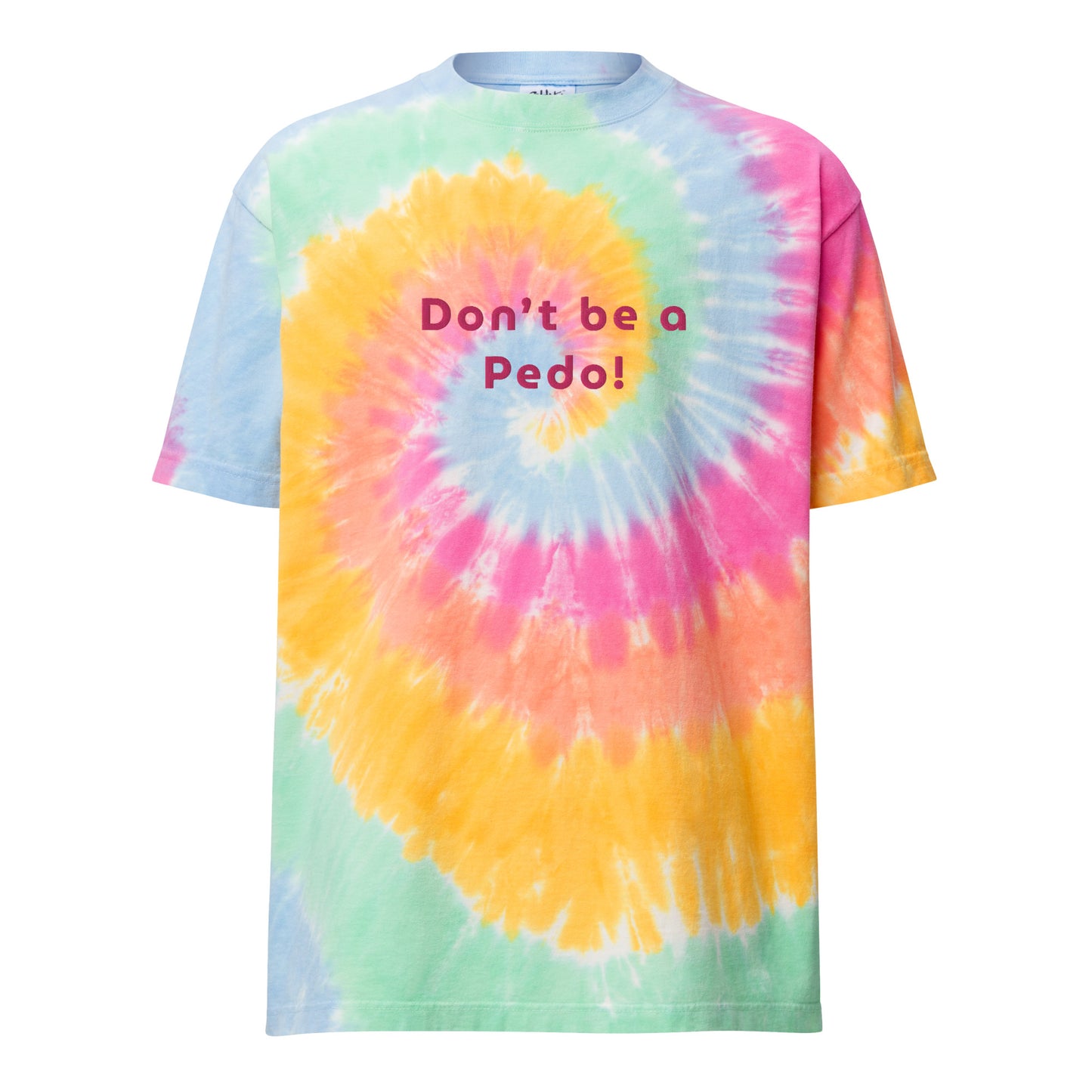 Oversized tie-dye t-shirt